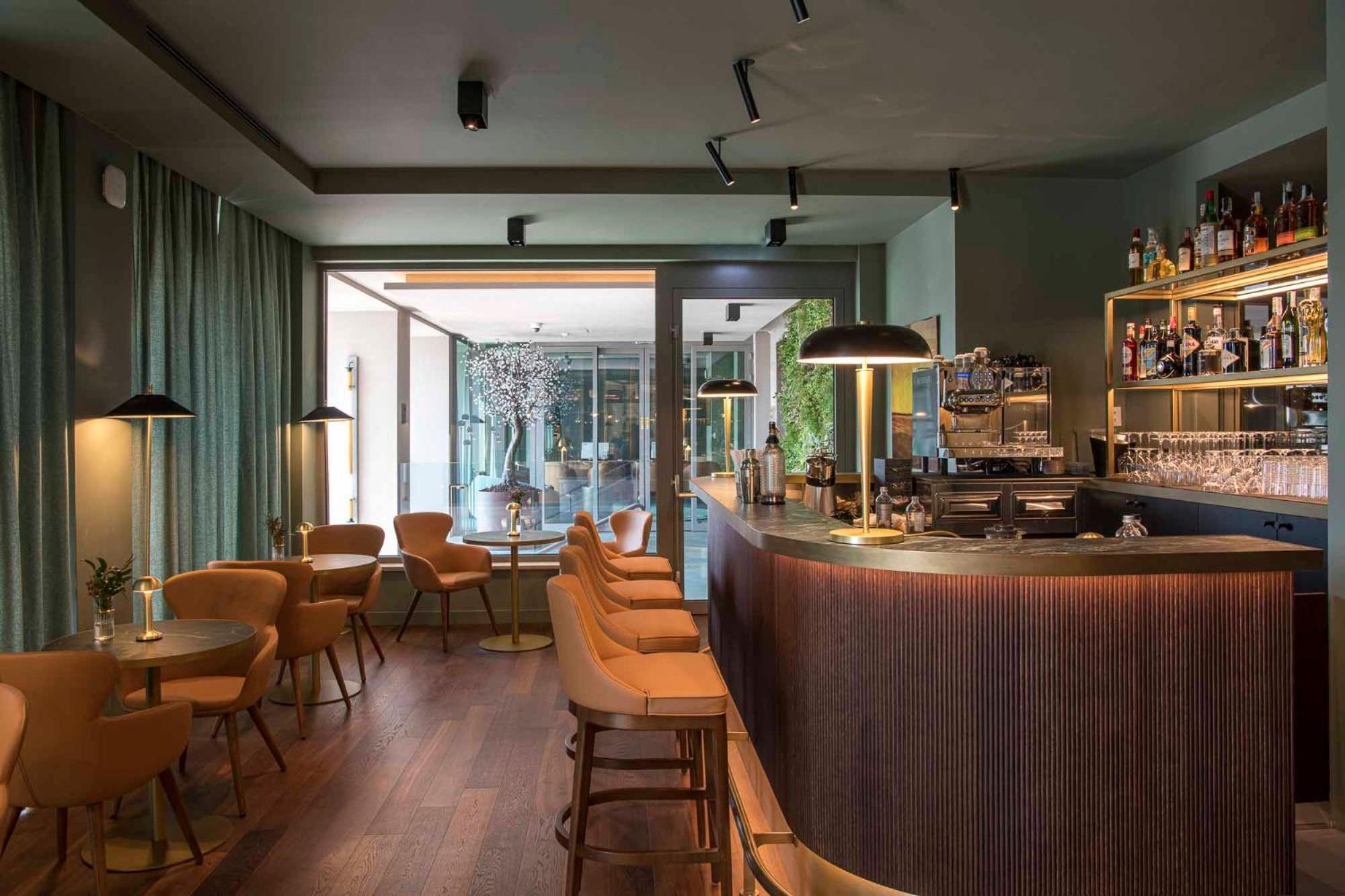 Columbus Urban Resort Florence Luaran gambar The bar at the Hotel