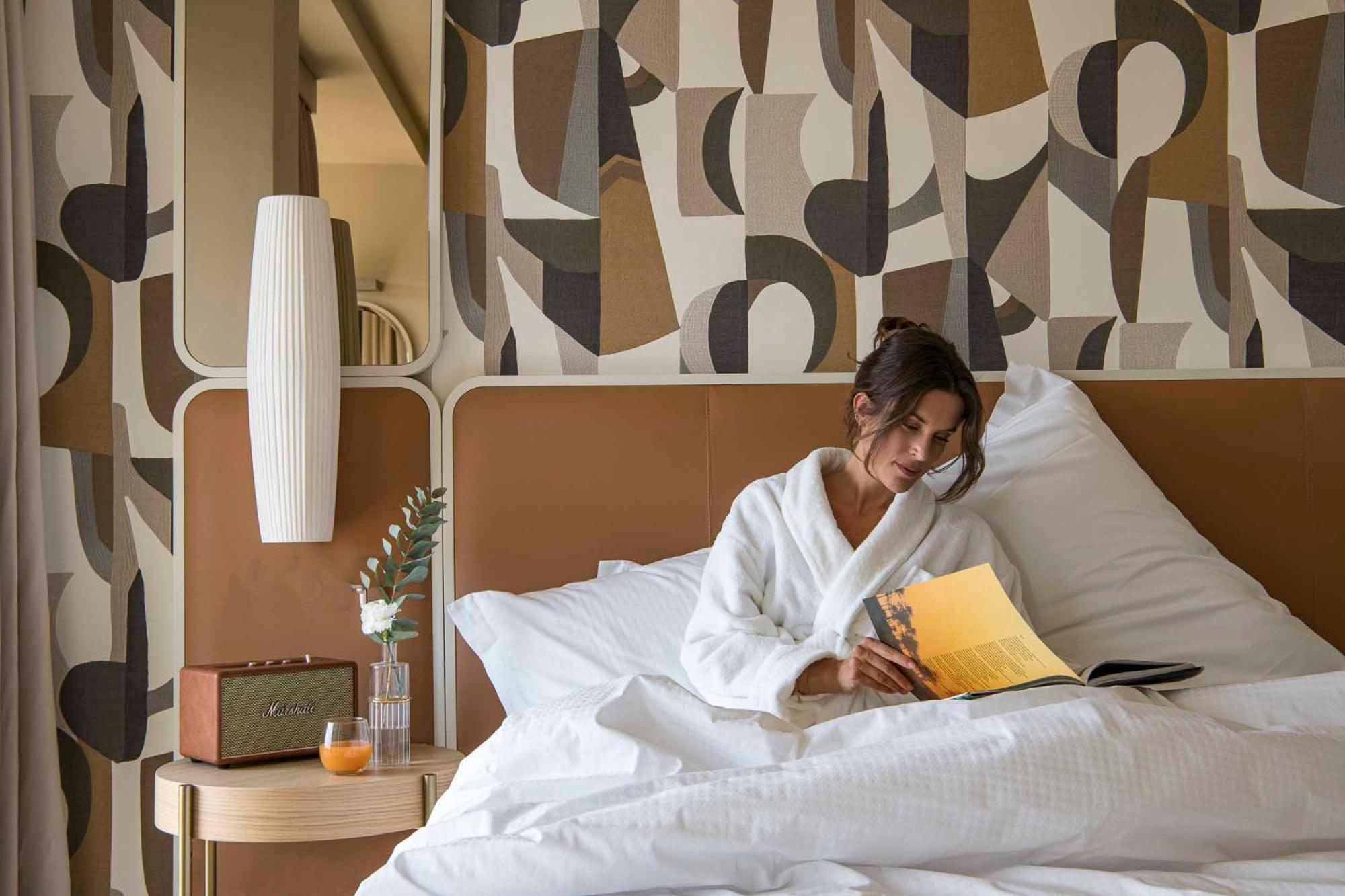 Columbus Urban Resort Florence Luaran gambar A guest in a room at the hotel